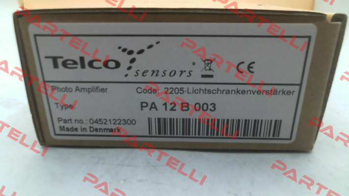 p/n 5752, Type PA12B003 Telco