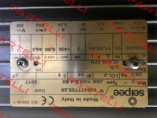 IE3-JM100LB 4 / B5* SEIPEE