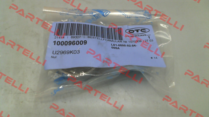 U2969K03 Otc Daihen