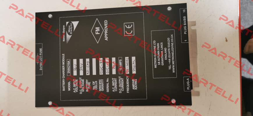 DVAC/10A (E-30374-SU-7) Metron Eledyne Ltd