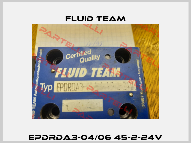 EPDRDA3-04/06 45-2-24V Fluid Team