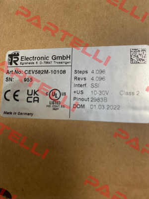 CEV582M-10108 / CEV582M*4096/409 TR Electronic