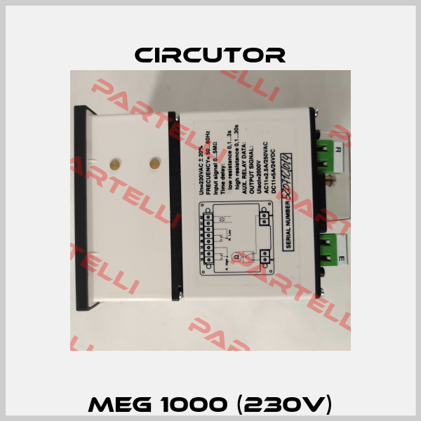 MEG 1000 (230V) Circutor