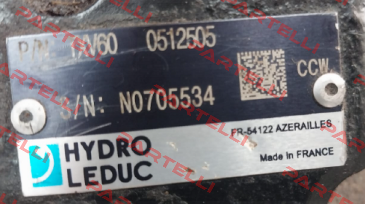 TXV60 / 0512505 Hydro Leduc