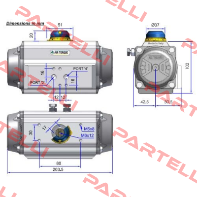 B10- AT201UDAF05+F0717 DS-000 (UK part N. - AT201UDA ) Air Torque