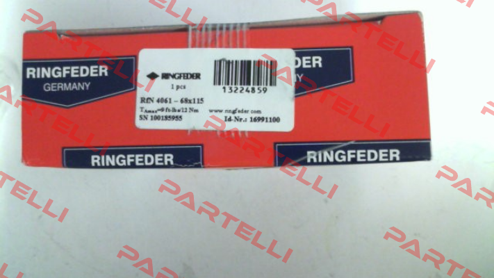 RFN 4061 68X115 Ringfeder