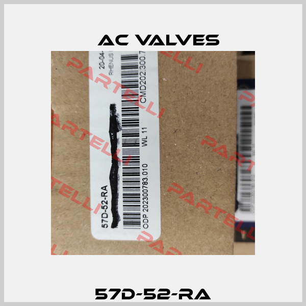 57D-52-RA МAC Valves