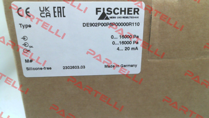 DE902P00P6P00000R112 Fischer Mess Regeltechnik