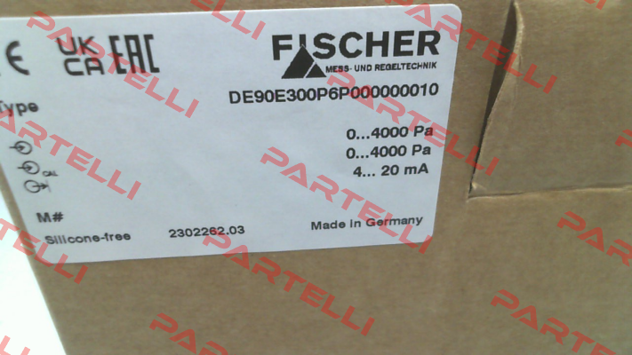DE90E300P6P000000012 Fischer Mess Regeltechnik