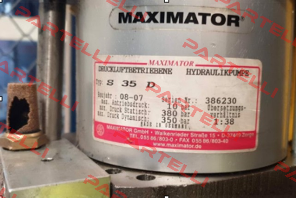S 35D Maximator