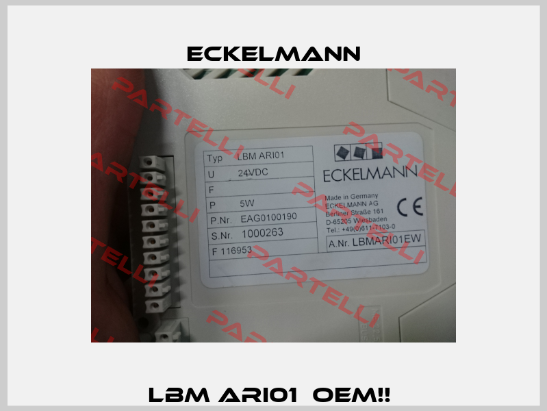 LBM ARI01  OEM!!  Eckelmann