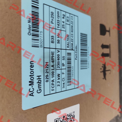 FCPA 100 LA-4/HE same as FCPA 100 LA 4/PHE AC Motoren