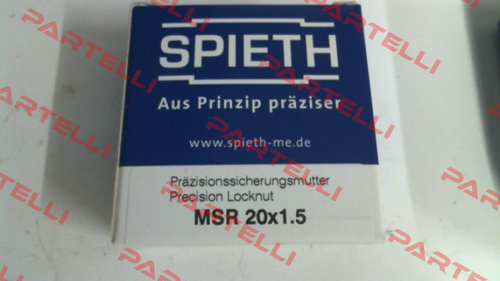 MSR 20x1.5 Spieth