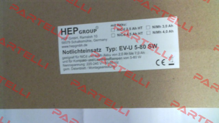 EV-U5-80-SW HEP