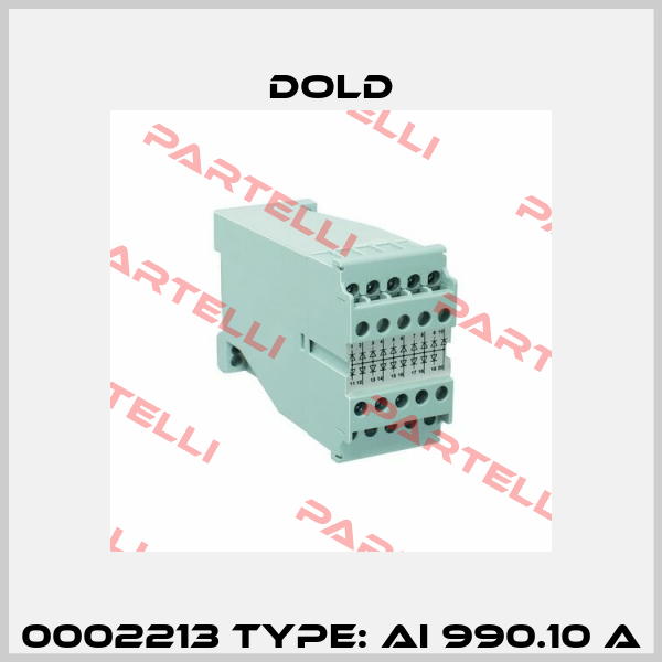 0002213 Type: AI 990.10 A Dold