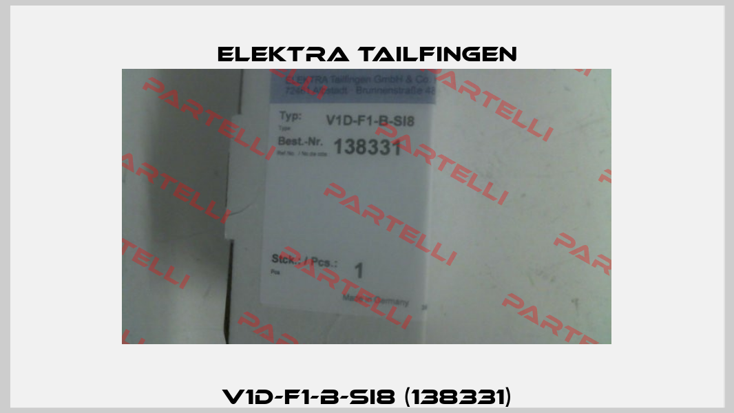V1D-F1-B-SI8 (138331) Elektra Tailfingen