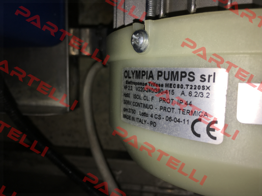 MEC80.T220SX OLYMPIA PUMPS