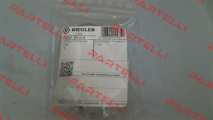 Type KS 11 N, code 100385 Riegler