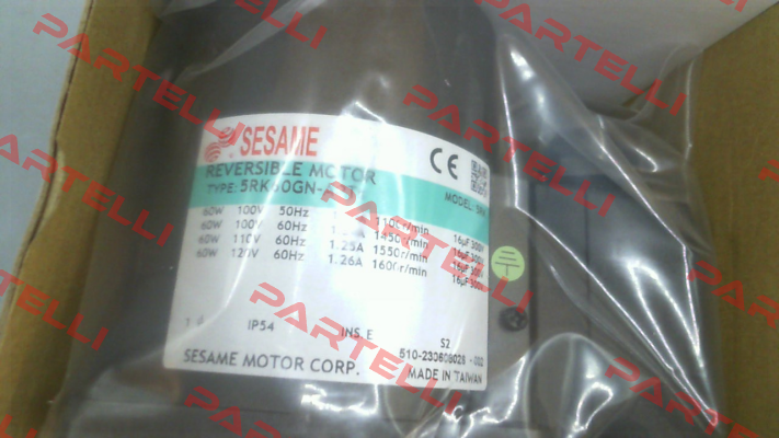 5RK60GN-APTs Sesame Motor