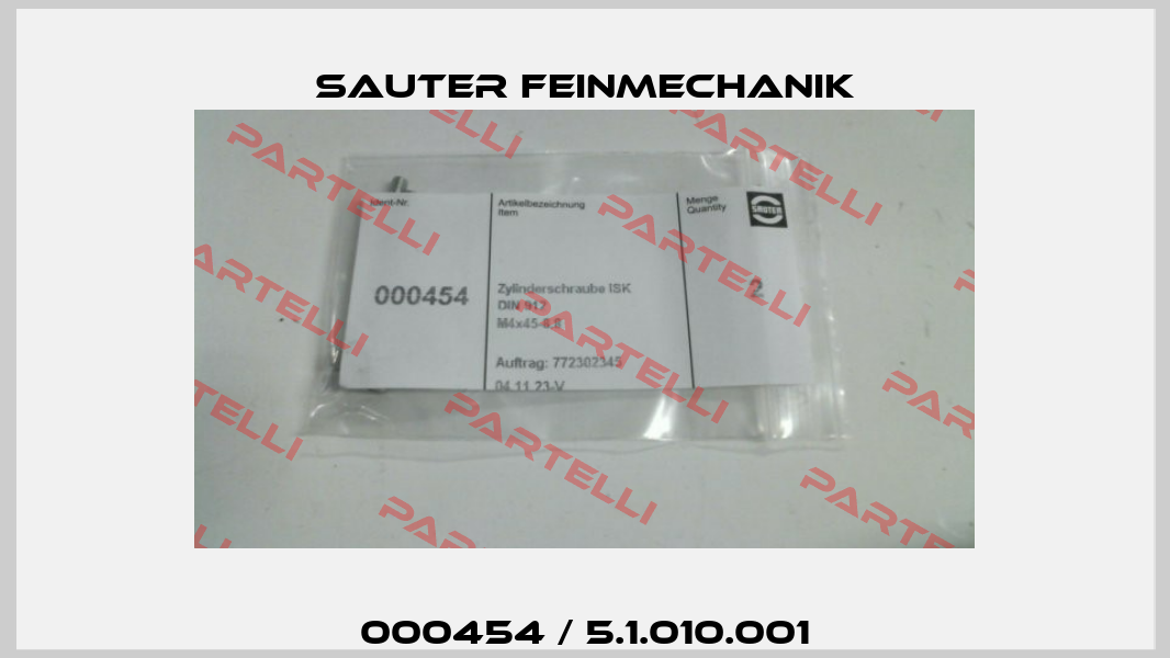 000454 / 5.1.010.001 Sauter Feinmechanik