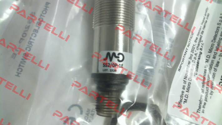 SS2/0P-1E Micro Detectors / Diell (now Datasensing)