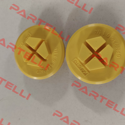 P/N: 735 0663 0000, Type: GPN 735 G 1 1/4 Poppelmann