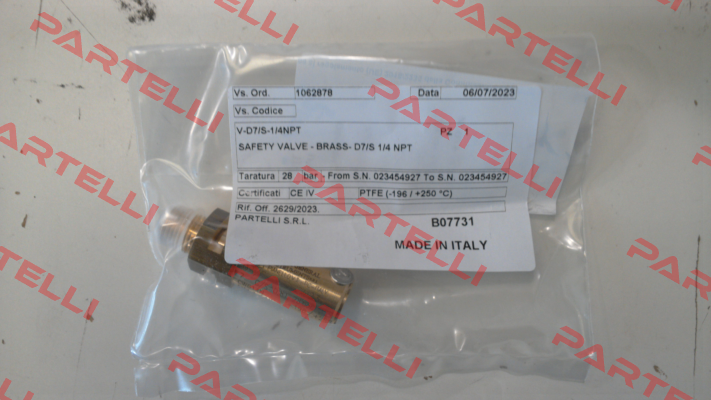 016439169 Nuova General Instruments