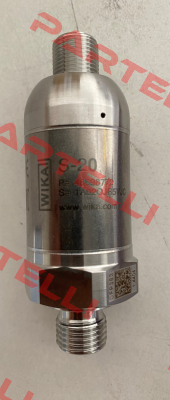 Model: S 20 / PN: 48698772 Wika