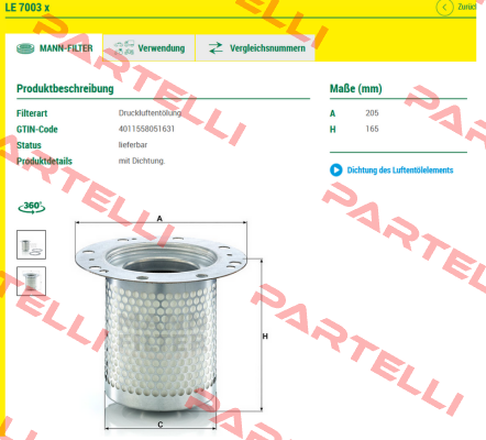 4900153221 Mann Filter (Mann-Hummel)