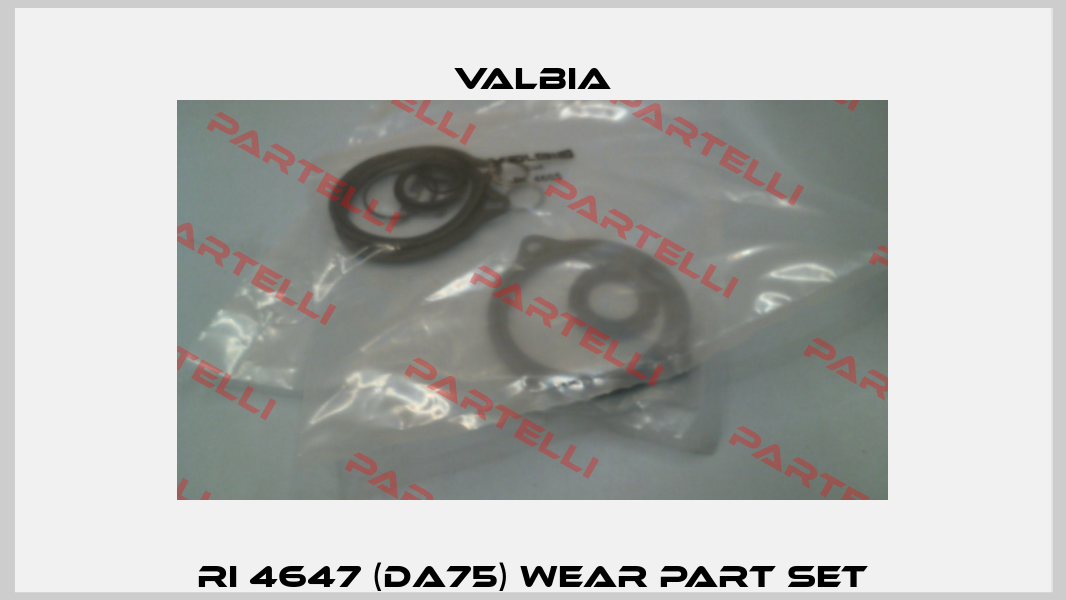 RI 4647 (DA75) wear part set Valbia