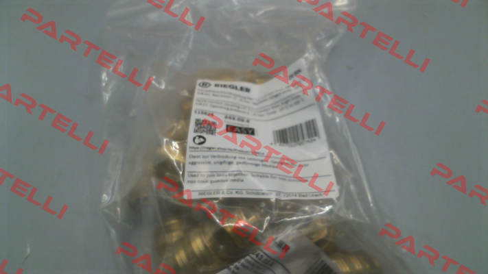 P/N: 115614, Type: 243.02-E Riegler