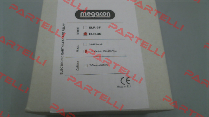 ELR-3C 110 VAC/DC 220-400 VAC / 604030 Megacon