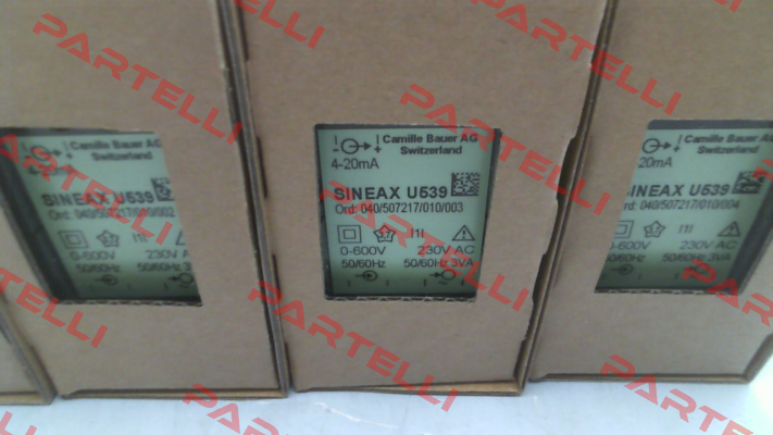 539-41Z2-500  / SINEAX U539 Camille Bauer