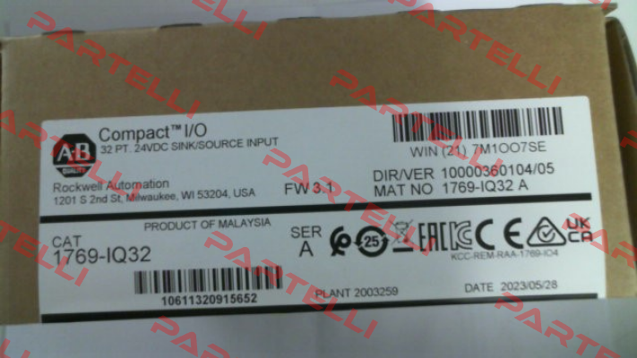 1769-IQ32 Allen Bradley (Rockwell)