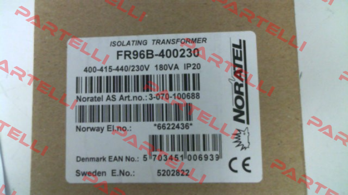 FR96B-400230 / 3-070-100688 Noratel