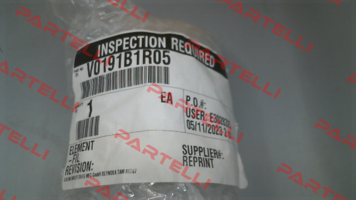V0191B1R05ELEMENT Vickers (Eaton)