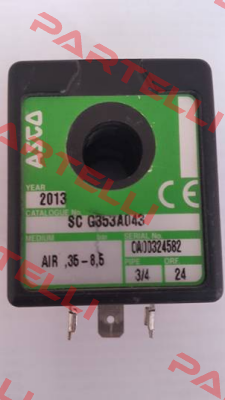 SCG353A043 24V DC, Product N: TBA-ASCO  Asco