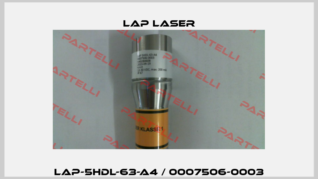 LAP-5HDL-63-A4 / 0007506-0003 Lap Laser