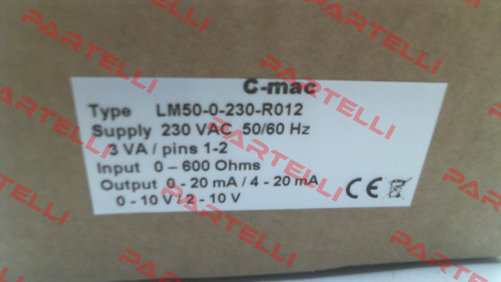 LM50-0-230-R012 C-mac (Comadan)