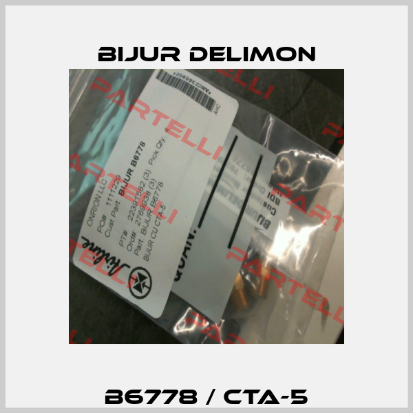 B6778 / CTA-5 Bijur Delimon