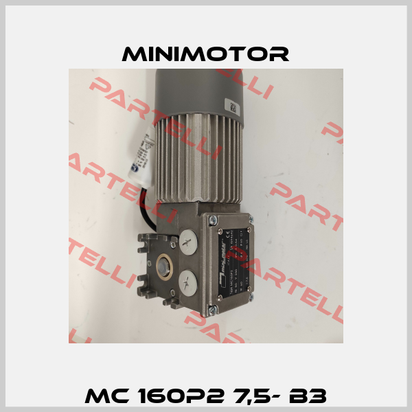 MC 160P2 7,5- B3 Minimotor
