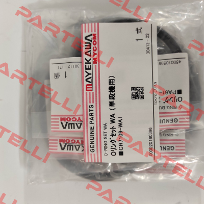 107623 - O-ring set (BUNA- N) WA Mycom