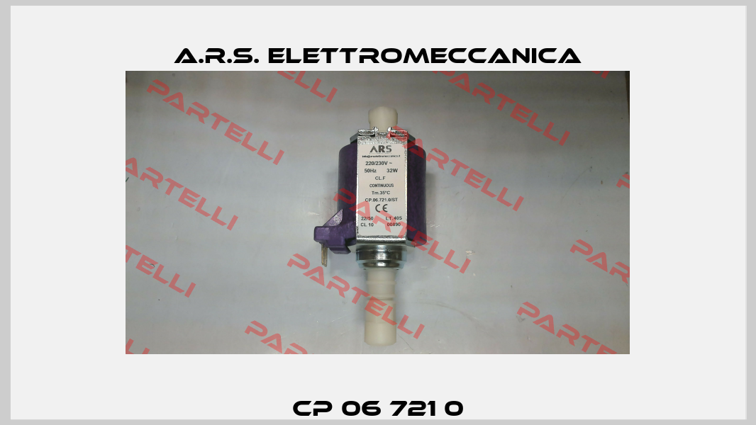 CP 06 721 0 A.R.S. Elettromeccanica