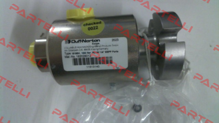 Duff-Norton Type 1619 BK -  1/4 Duff Norton