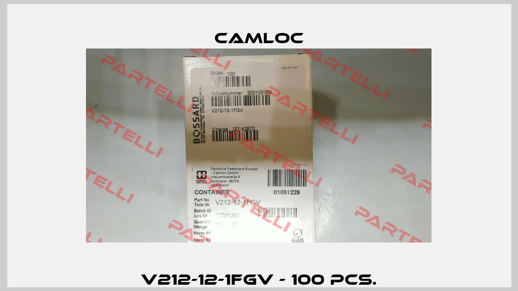 V212-12-1FGV - 100 pcs. Camloc