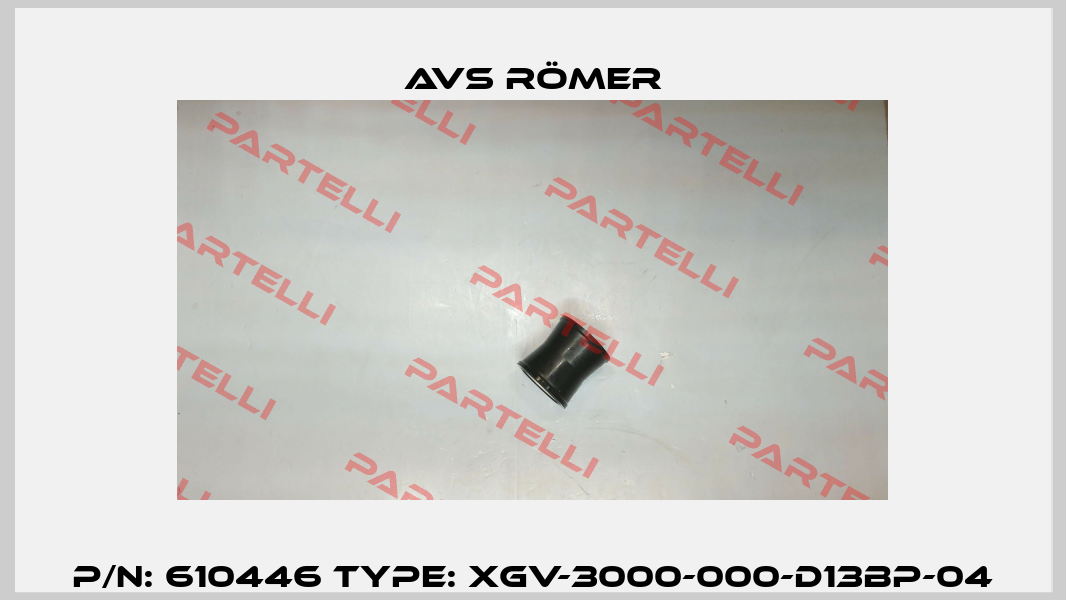 p/n: 610446 type: XGV-3000-000-D13BP-04 Avs Römer