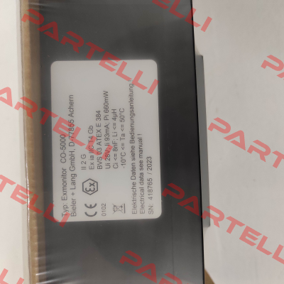 12.600580.4 / Exmonitor CO-1000 Bieler Lang