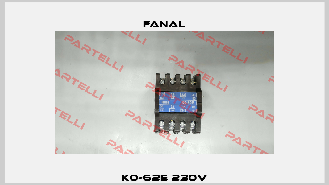 K0-62E 230V Fanal