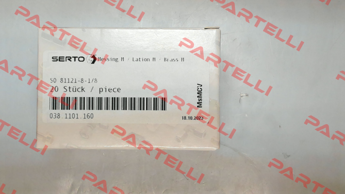 SO 81121-8-1/8 038.1101.160 Serto