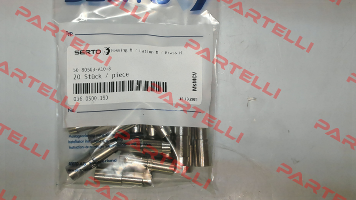 SO 80503-A10-8 0.360500.190 Serto